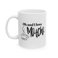 Funny Ceramic Coffee Mug - Oh! My Coffee - Gift for Coffee Lovers