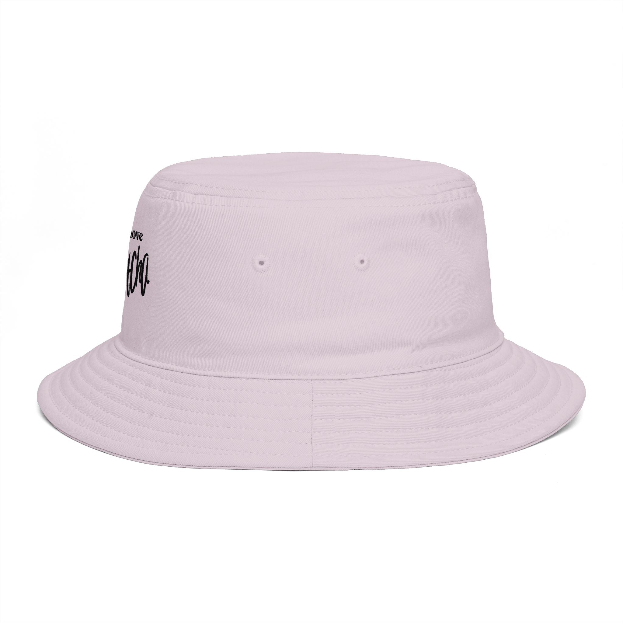 Oh and I Love Mocha Bucket Hat — Coffee Lover Casual Sun Hat