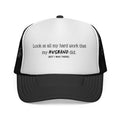 Funny "My Husband Did" Mesh Trucker Hat