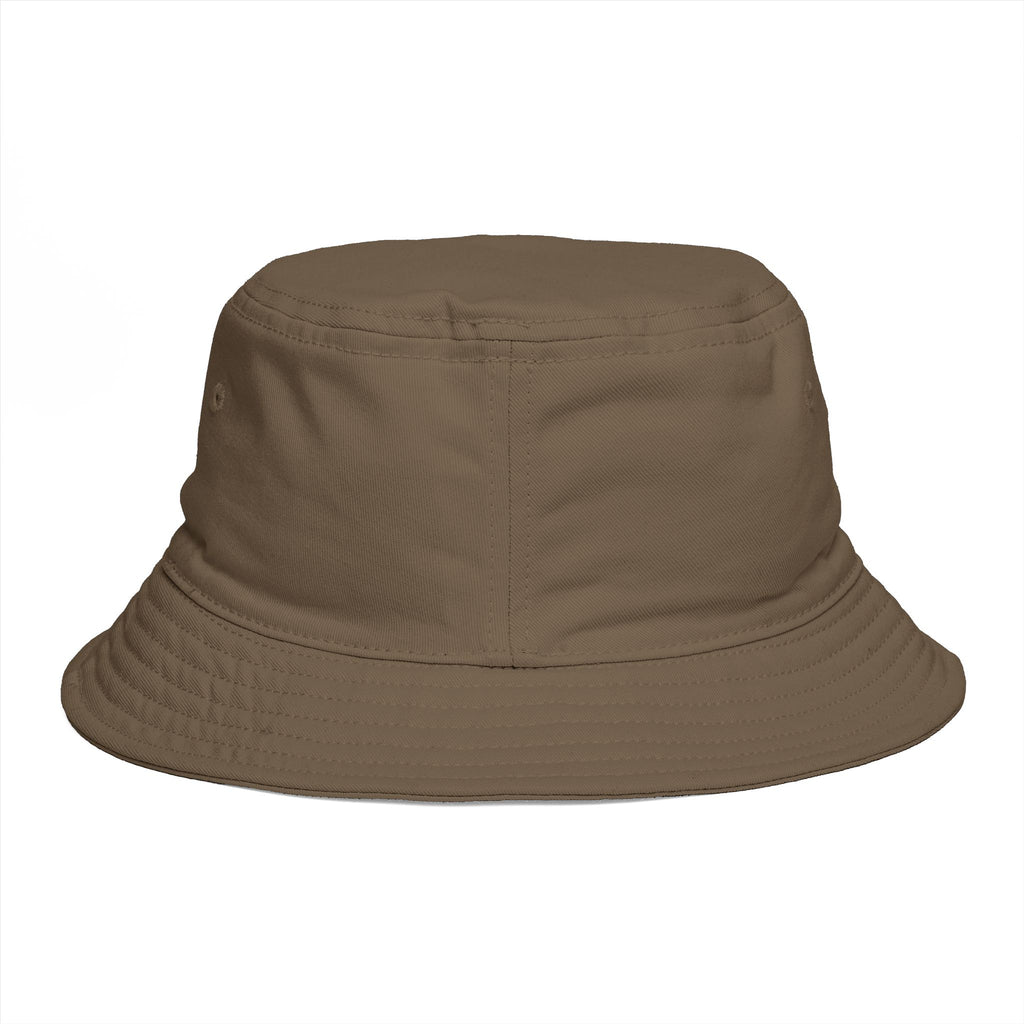 Oh and I Love Mocha Bucket Hat — Coffee Lover Casual Sun Hat